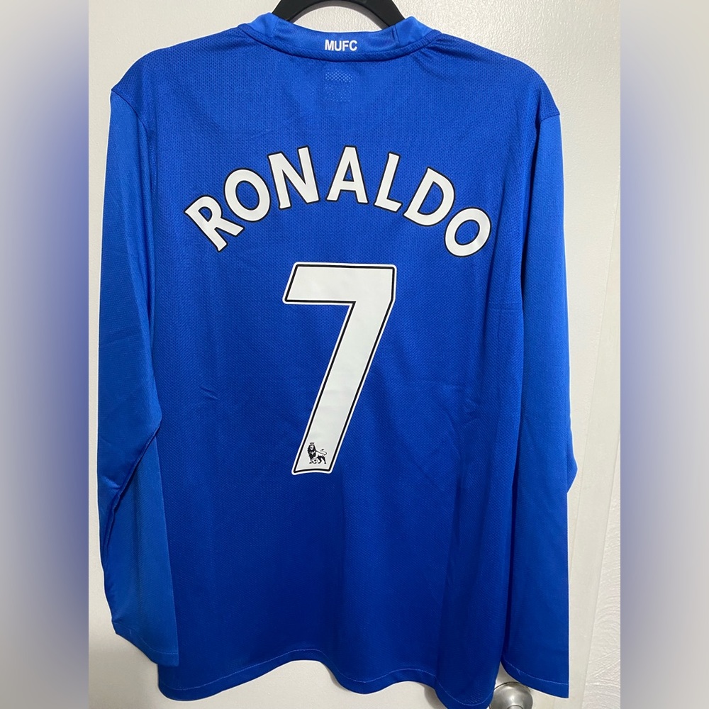 2008 RONALDO XL MANCHESTER UNITED AWAY JERSEY